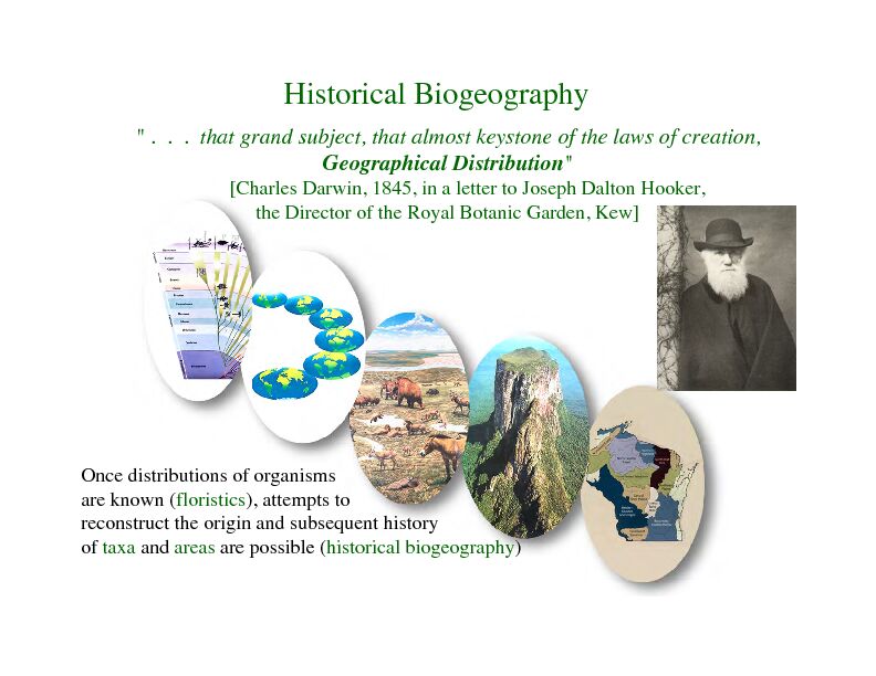 [PDF] Historical Biogeography