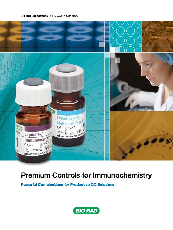 [PDF] Premium Controls for Immunochemistry - Bio-Rad