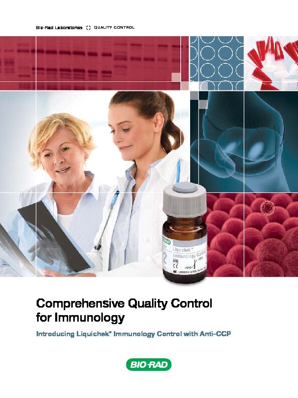 [PDF] Comprehensive Quality Control for Immunology - Bio-Rad