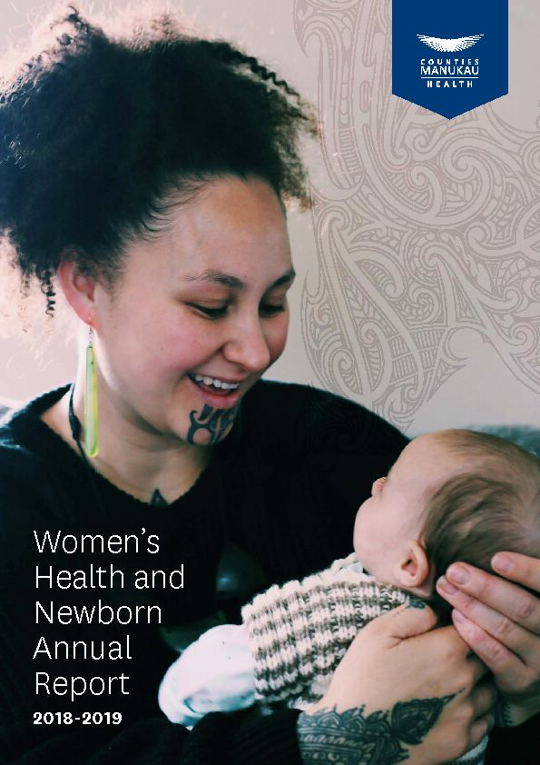 [PDF] Womens Health and Newborn Annual Report - Counties Manukau