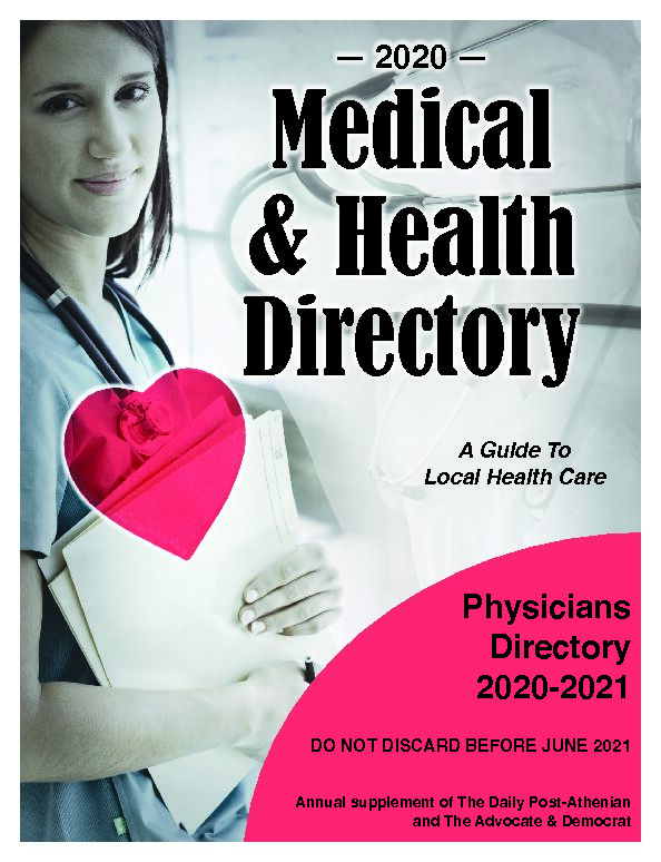 [PDF] Physicians Directory 2020-2021 - The Daily Post-Athenian