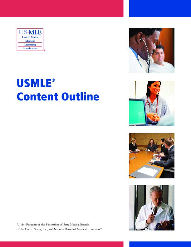 [PDF] USMLE Content Outline