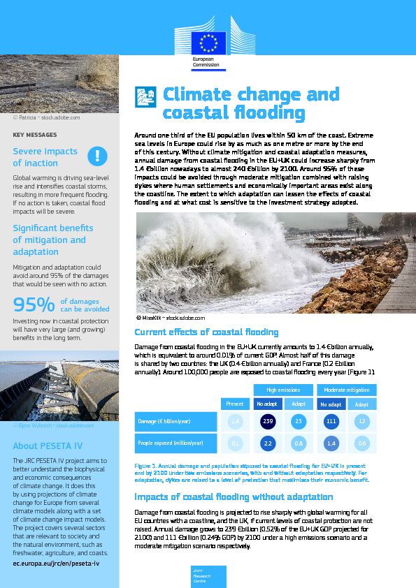 [PDF] Climate change and coastal flooding