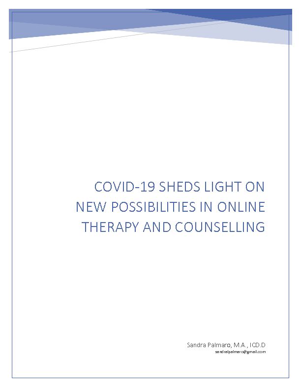[PDF] COVID-19 SHEDS LIGHT ON NEW POSSIBILITIES IN ONLINE