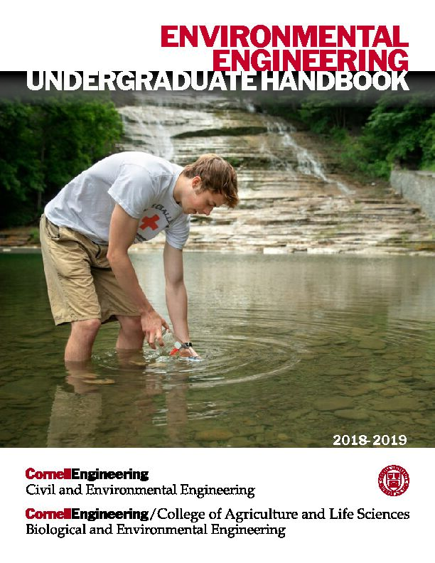 [PDF] ENVIRONMENTAL ENGINEERING - Cornell University Civil