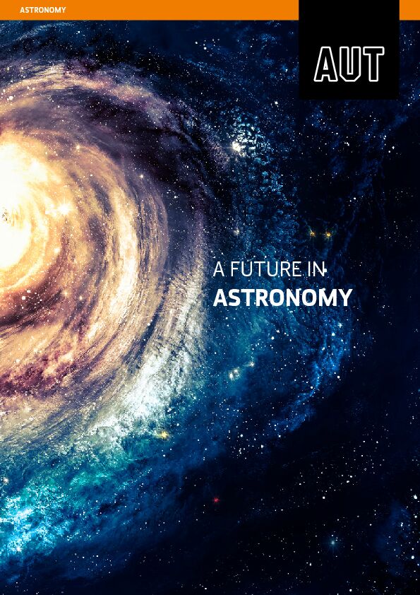 [PDF] Astronomy Careers - AUT