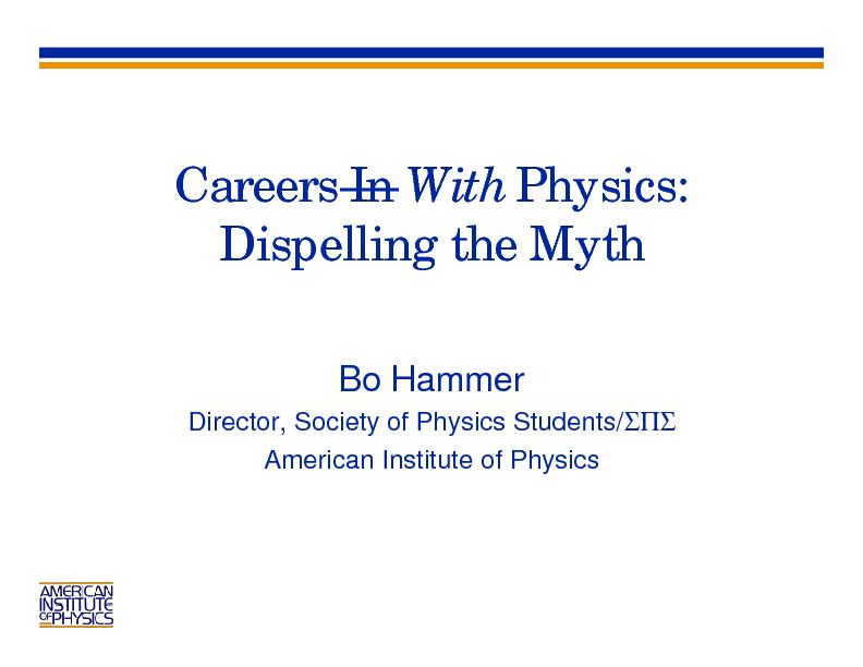 Searches related to careers with physics filetype:pdf