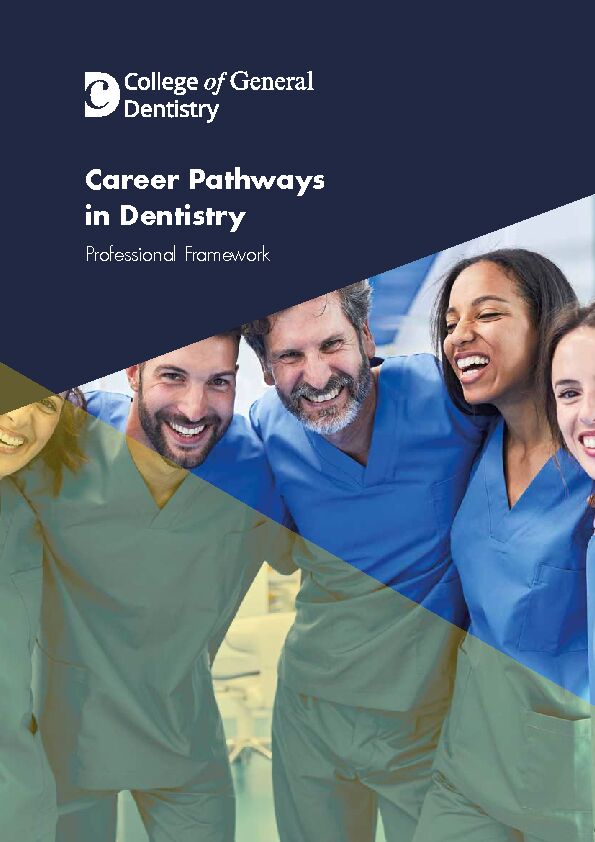 Career Pathways in Dentistry