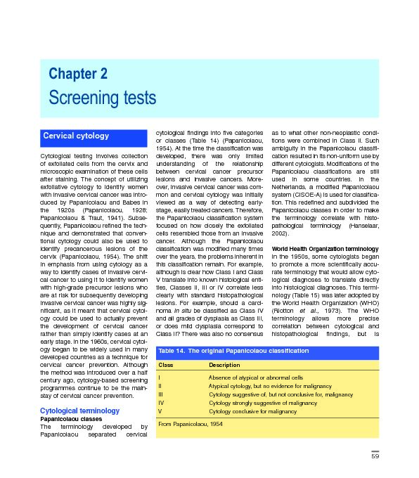 [PDF] Screening tests - IARC Publications