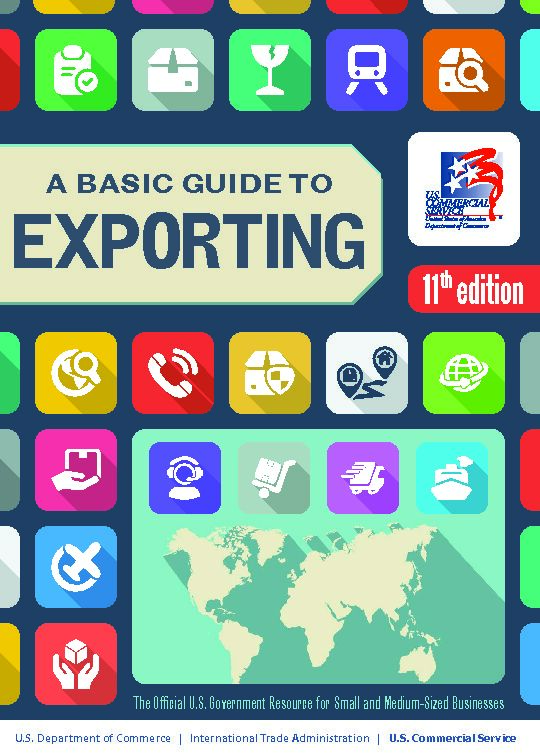 A Basic Guide to Exporting - International Trade Administration
