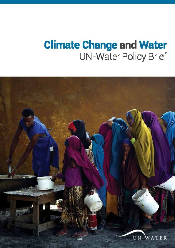 Climate Change and Water - UN-Water