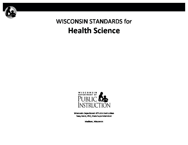 [PDF] Health Science - Wisconsin Department of Public Instruction