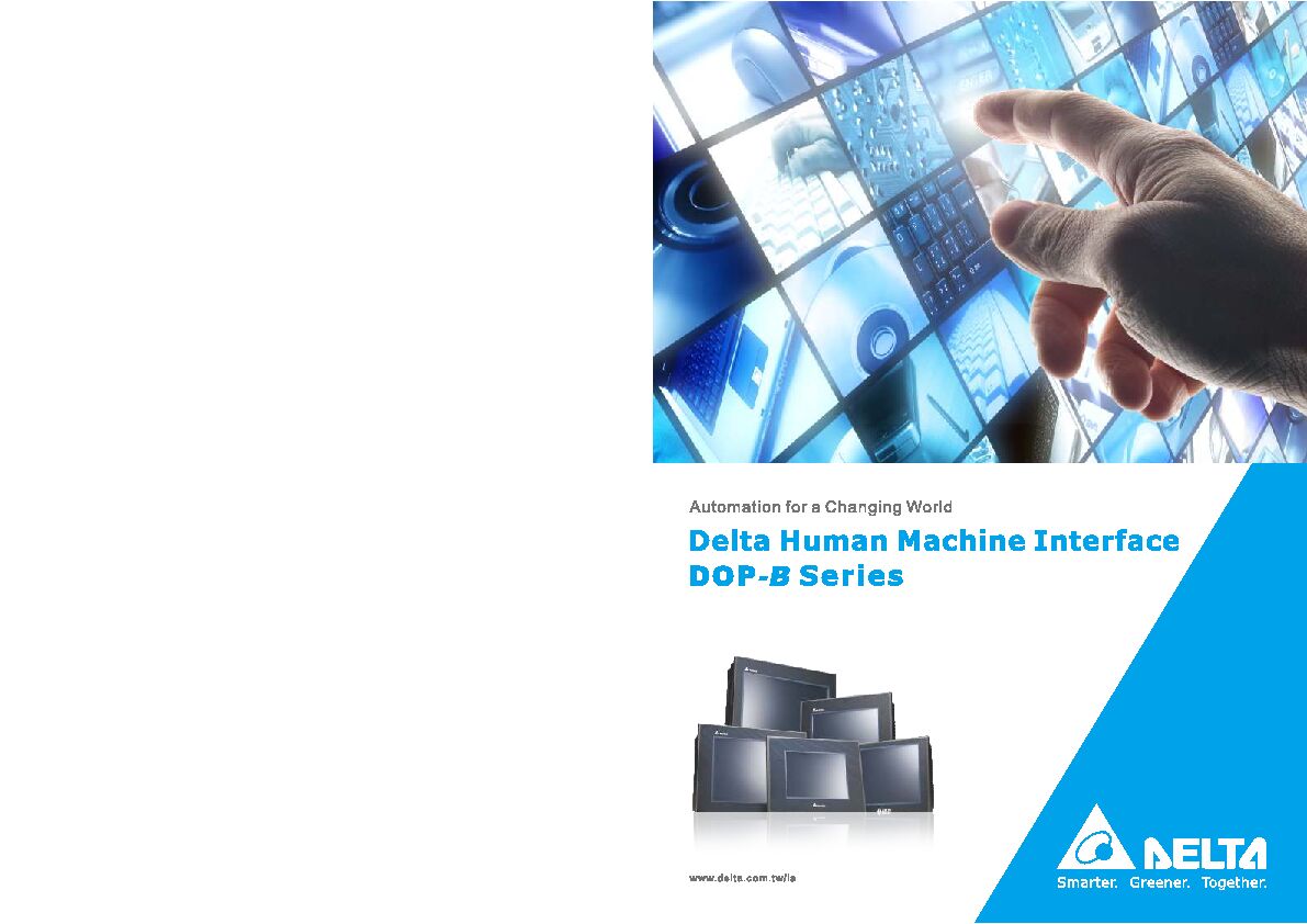 [PDF] Delta Human Machine Interface DOP-B Series - MGI