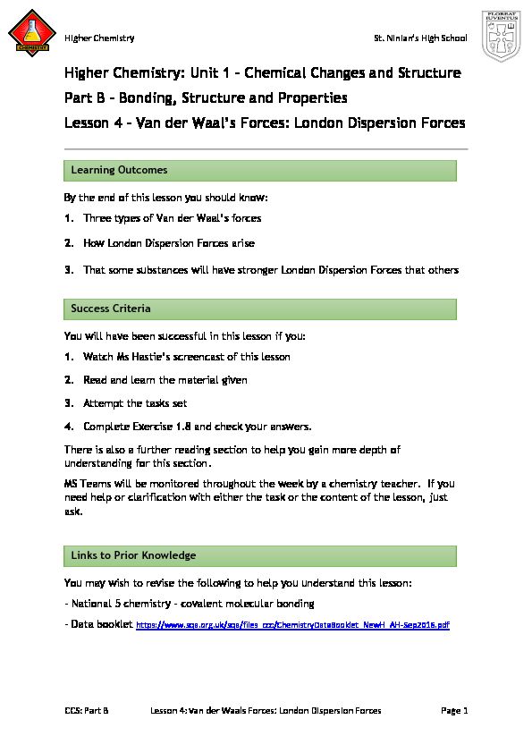 [PDF] Van der Waals Forces LDFs - Glow Blogs