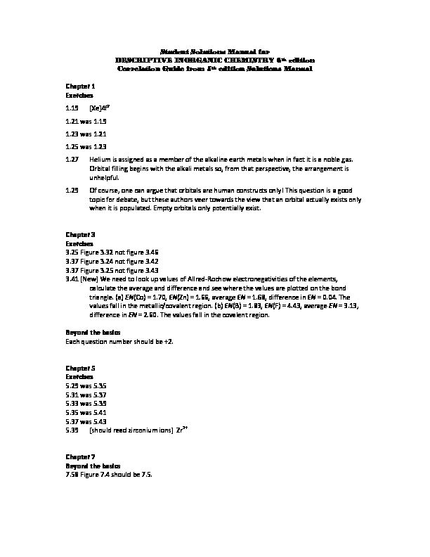 [PDF] Student Solutions Manual for DESCRIPTIVE INORGANIC