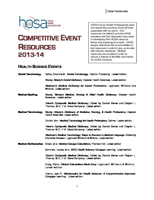 [PDF] competitive event resources - Mat-Su School District