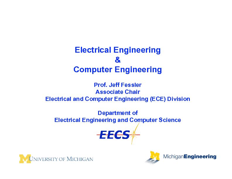 [PDF] Electrical Engineering & Computer Engineering - Eecs Umich