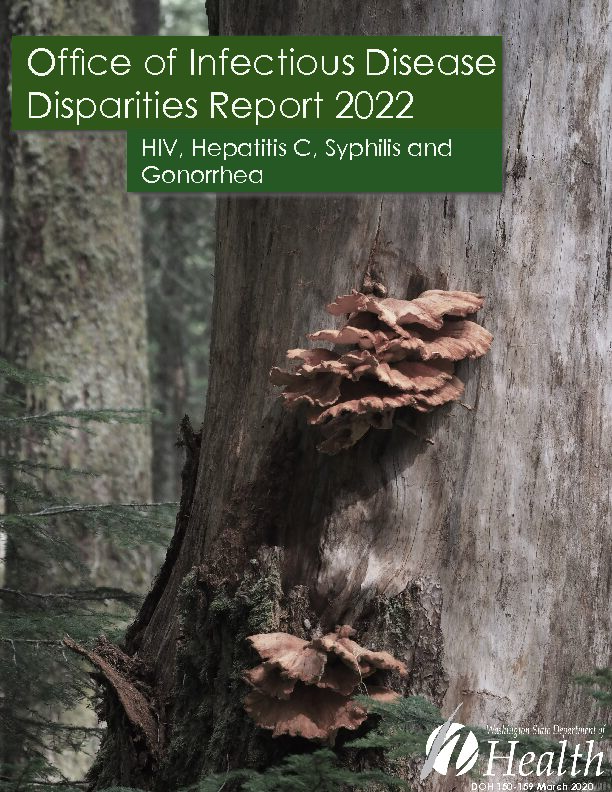 [PDF] Office of Infectious Disease Disparities Report 2022