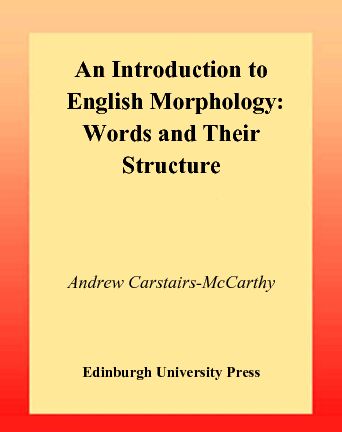 [PDF] An Introduction to English Morphology - Yuditra Farmana