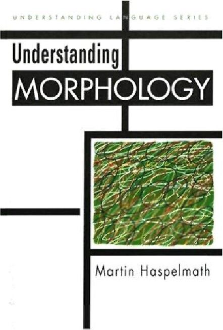 [PDF] MORPHOLOGY - Zenodo
