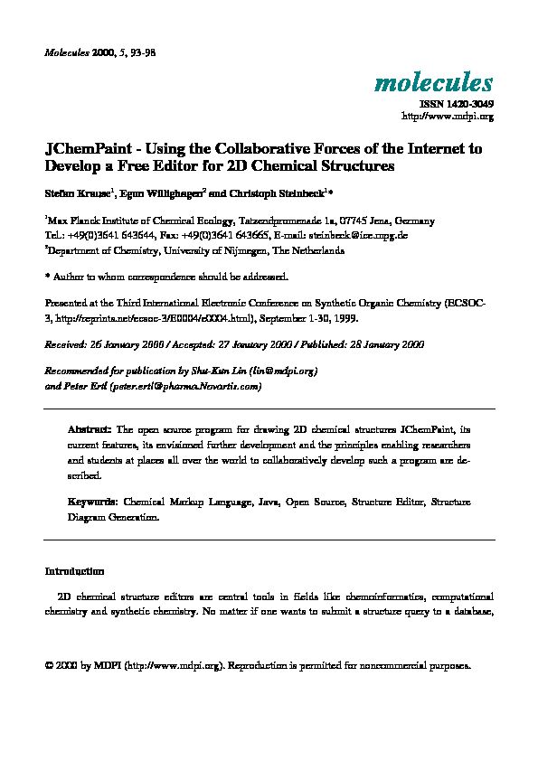 [PDF] molecules - Semantic Scholar
