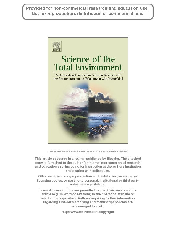 [PDF] Top-cited articles in environmental sciences