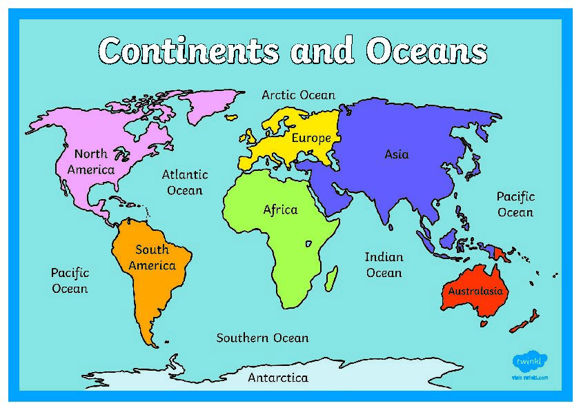 [PDF] Continents and Oceans - St Marys CE High Crompton