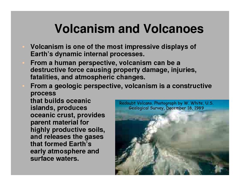 [PDF] Volcanism and Volcanoes
