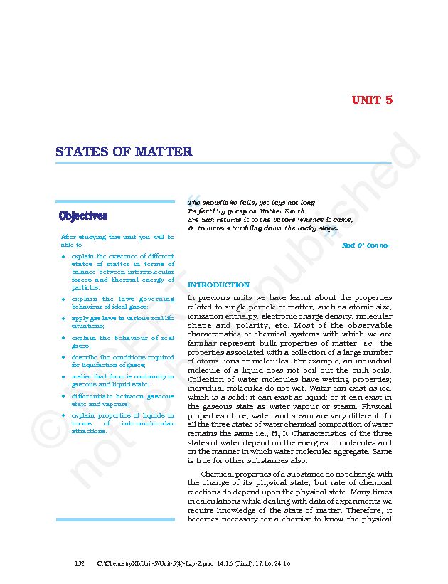 [PDF] STATES OF MATTER - NCERT