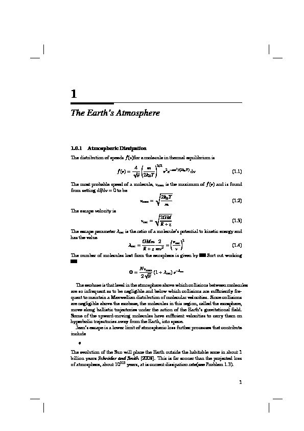 [PDF] The Earths Atmosphere - EODG
