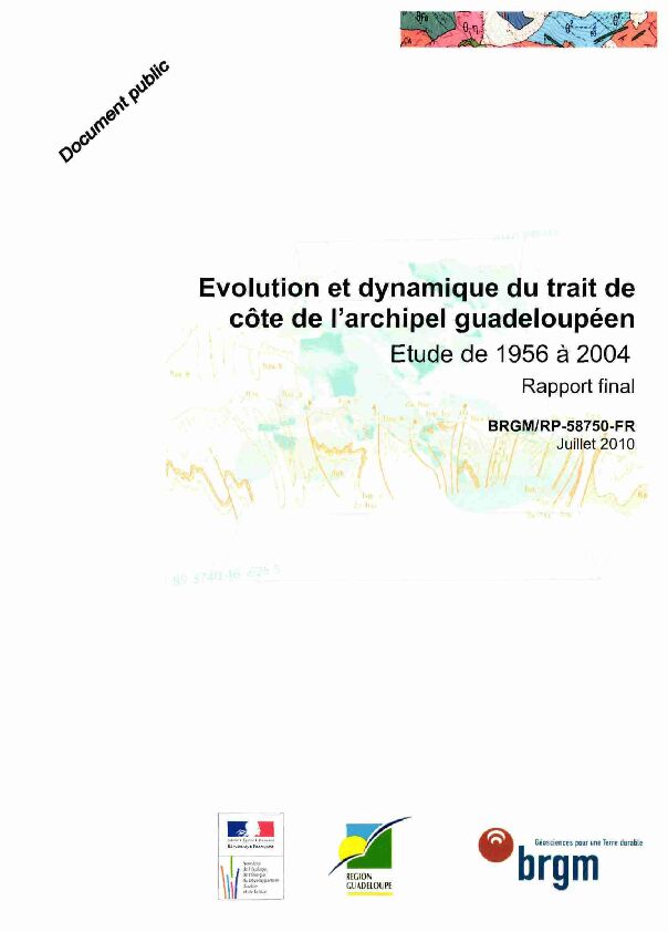 [PDF] /¡I Evolution et dynamique du trait de côte de larchipel guadeloupéen