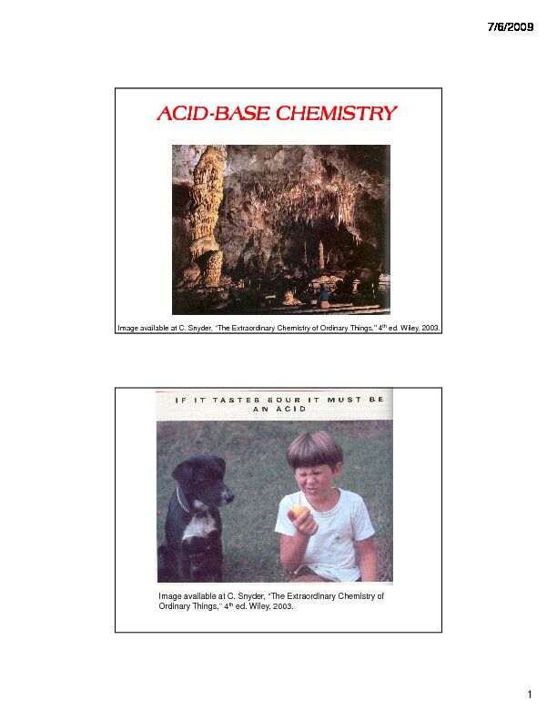 [PDF] ACID-BASE CHEMISTRY BASE CHEMISTRY