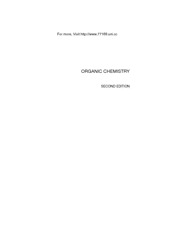 [PDF] ORGANIC CHEMISTRY