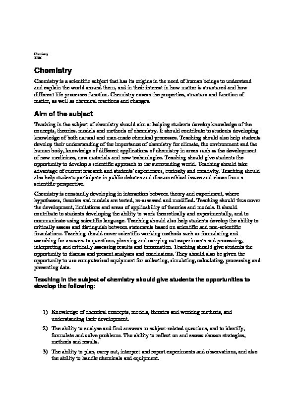 [PDF] Skolverket - Chemistry