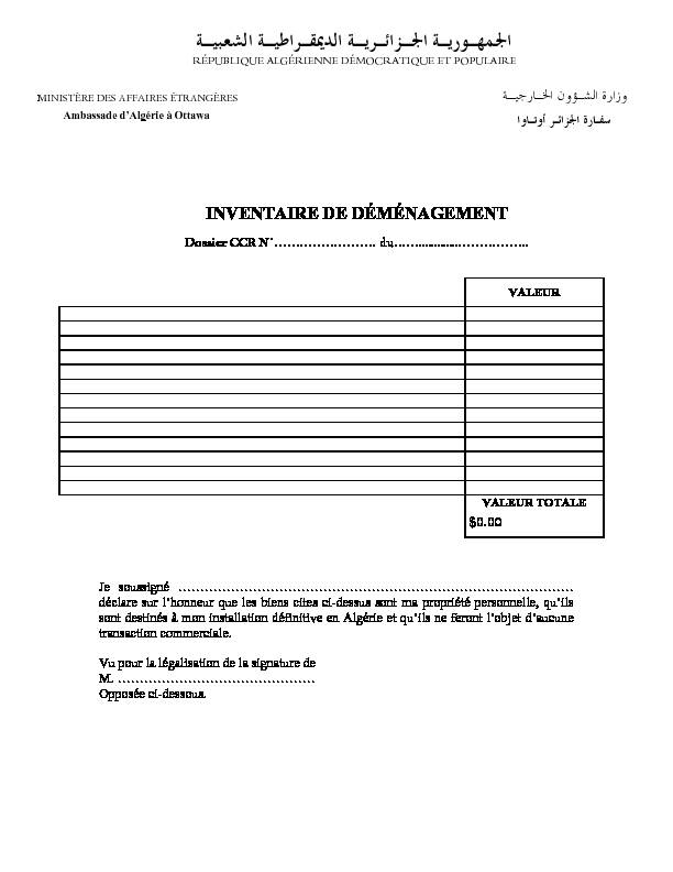 [PDF] EXP : CONSULAT GENERAL DALGERIE A MONTREAL