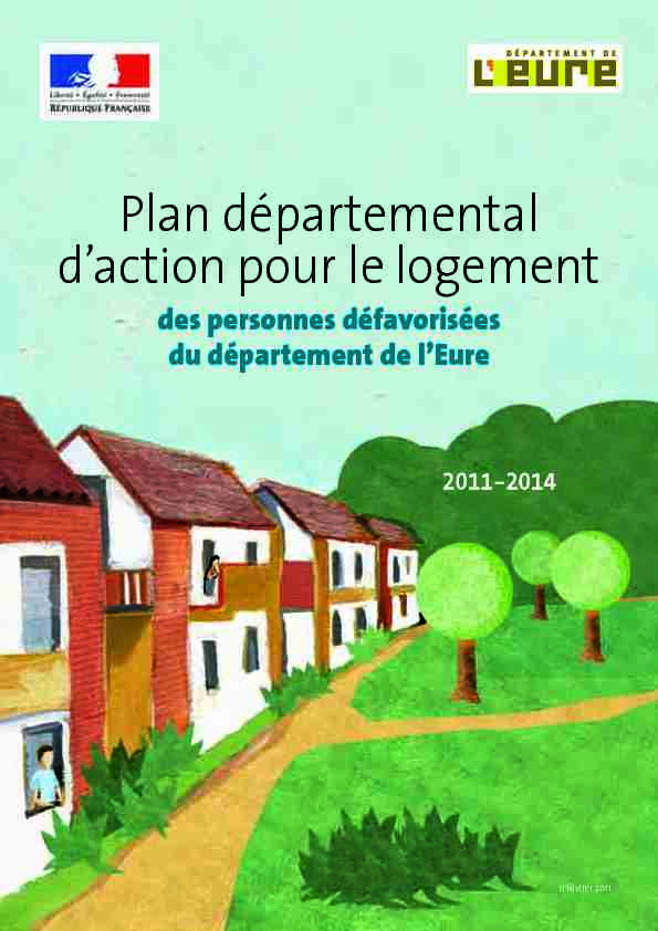 [PDF] Plan départemental daction pour le logement - Préfecture de lEure