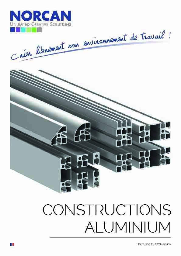 [PDF] CONSTRUCTIONS ALUMINIUM - NORCAN