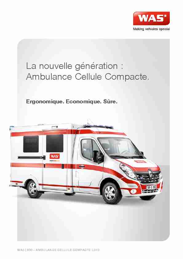 [PDF] Ambulance Cellule Compacte - Wietmarscher Ambulanz