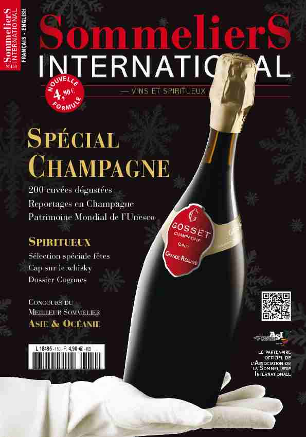 [PDF] Champagne - Sommeliers International