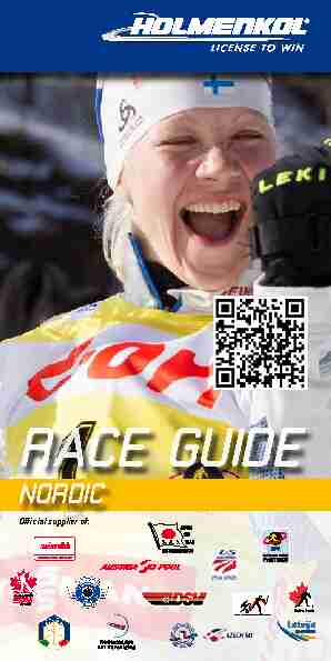 race guide - nordic