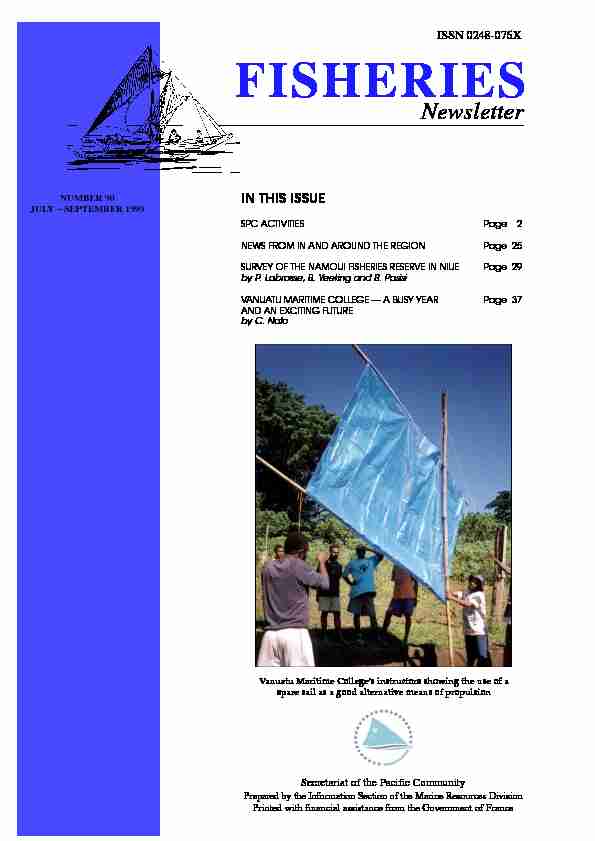 SPC Fisheries Newsletter #90