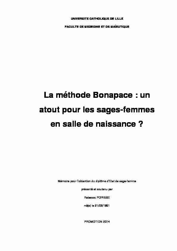 [PDF] La méthode Bonapace - cosf59
