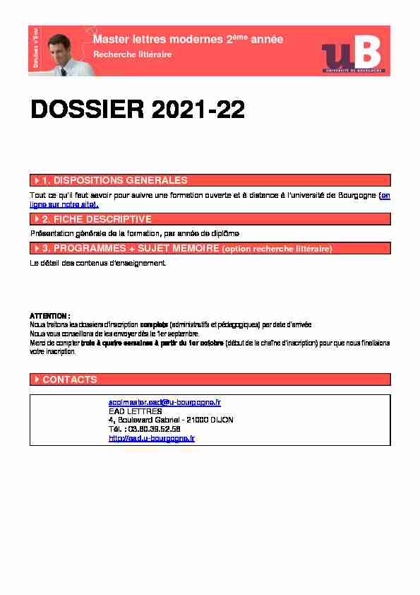 DOSSIER 2021-22