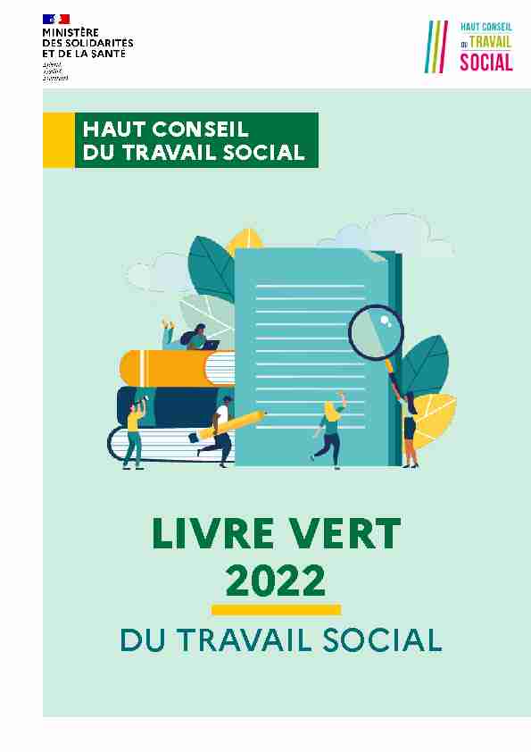 LIVRE VERT 2022 - Haut conseil du travail social