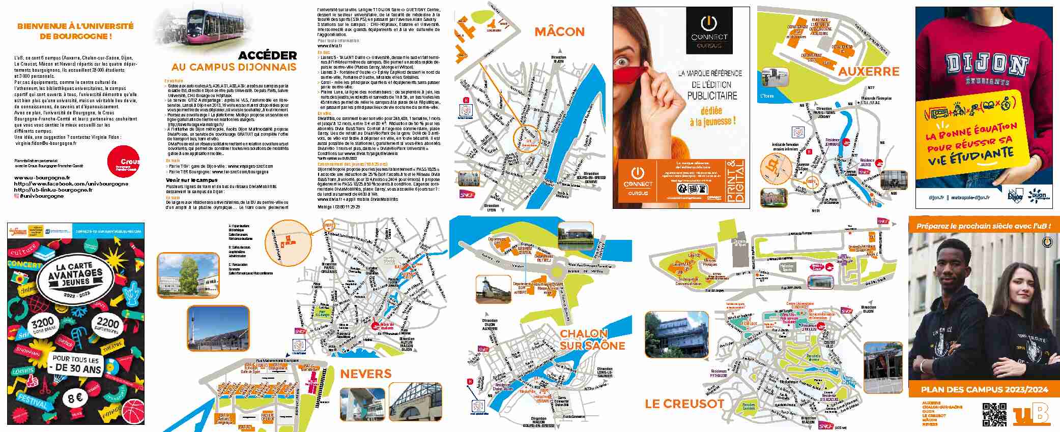 [PDF] Plan du Campus - Université de Bourgogne