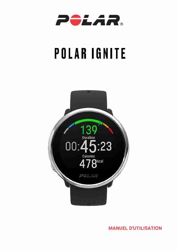 Polar Ignite User Manual