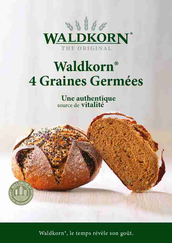 Waldkorn® 4 Graines Germées