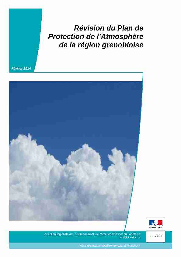 [PDF] (PPA) de Grenoble - DREAL Auvergne-Rhône-Alpes