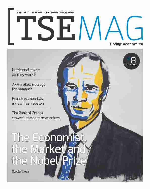 The Economist the Market and the Nobel Prize