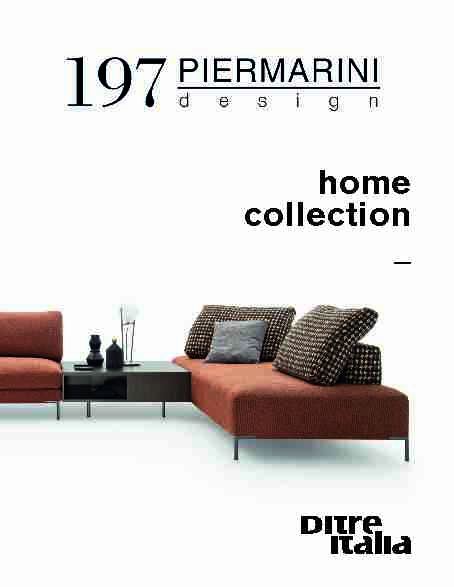 [PDF] home collection - 197 Piermarini Design